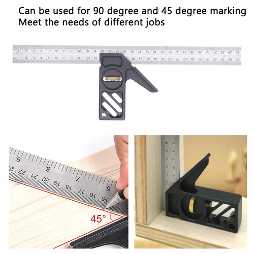Active Angle Ruler Wide Range Easy To Operate Durable Steel Ruler ...