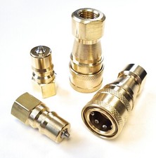 Prochem Hose Connector Carpet Cleaner Quick Coupling 1/4" 2 SETS GU00102 GU00104