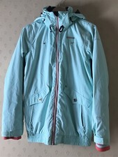 Trespass Ice Blue/coral Tp75 Waterproof Hiking/ Ski Jacket (size Xs) Rrp £180