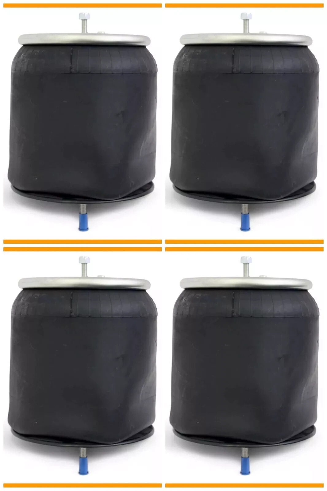 4x Air Spring Bags for Volvo VNL Trucks Rep: 21132005, 1R12-654, W01 ...