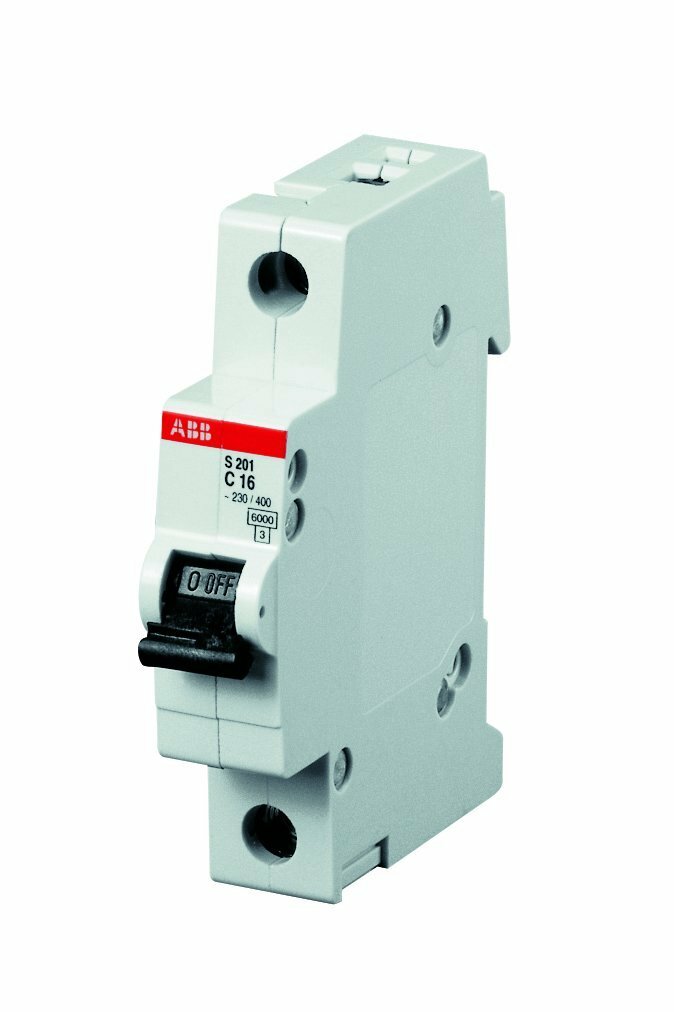 ABB S201 C20 INTERRUTTORE AUTOMATICO 6KA 1P (W5m)