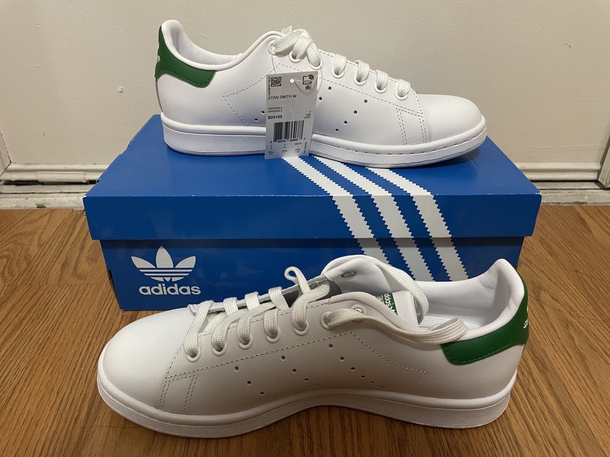 Womens Size adidas Stan Smith White Green 2021