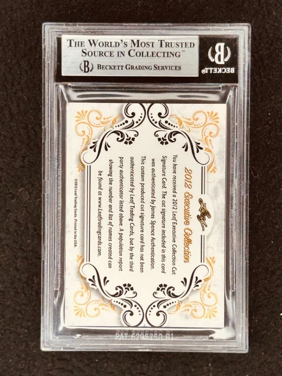 Bob Cousy 2012 Hoja Obra Maestra Corte Firma Autografiado Firmado 1/1 JSA Celtics Foto 2 de 2