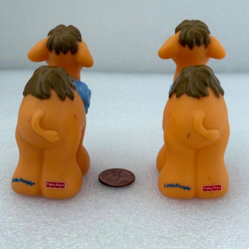 2001 Fisher-Price Little People Arche Noah Ersatzkamel 2er Set Kamele Rarität - Bild 4 von 12