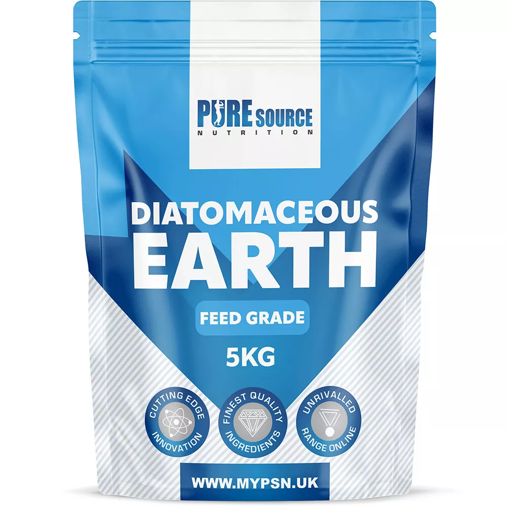 Diatomaceous earth for top fleas and ticks