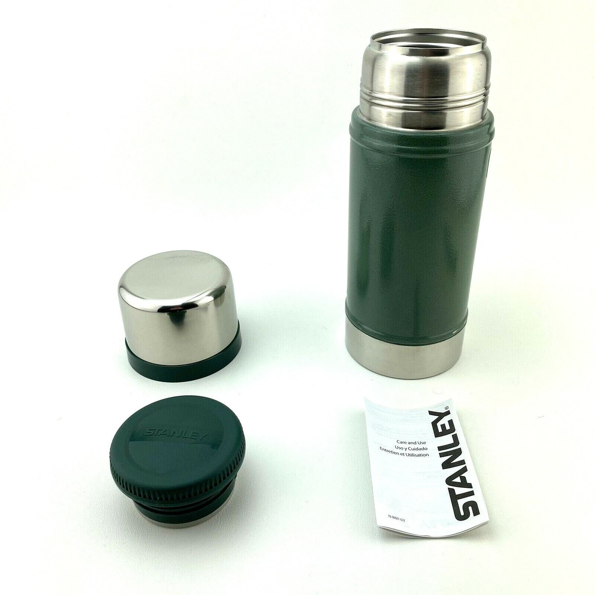 Aladdin Stanley Thermos Metal Green No. A-1350B 24 oz Wide Mouth
