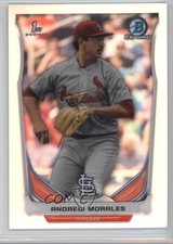 2014 Bowman Draft Chrome Refractor Andrew Morales #CDP76 0a7