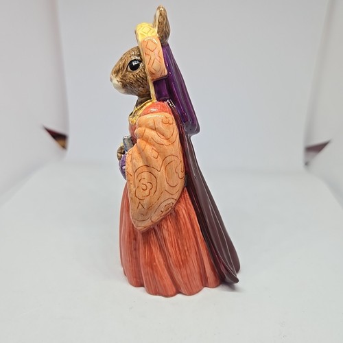 SIGNED Royal Doulton Catherine Of Aragon DB 306 2003 bunnykins statue figurine - Picture 5 of 13