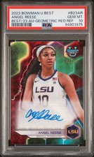 2023 BOWMAN UNIVERSITY BEST BEST OF 2023 AUTOS #B23AR ANGEL REESE /10 PSA 10