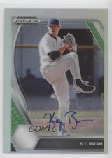 2021 Panini Prizm Draft Picks Silver Prizm Auto Ky Bush #PDP45 Auto