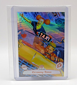 Crazy Taxi Sega Dreamcast Trading Card # 007 Foil Limited Run Games 01 /15