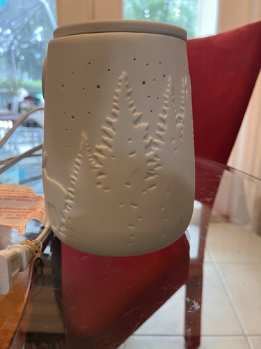 Starry Frontier Scentsy Warmer Used Very Nice, USES 25 WATT Bulb Not Included. - Picture 5 of 13