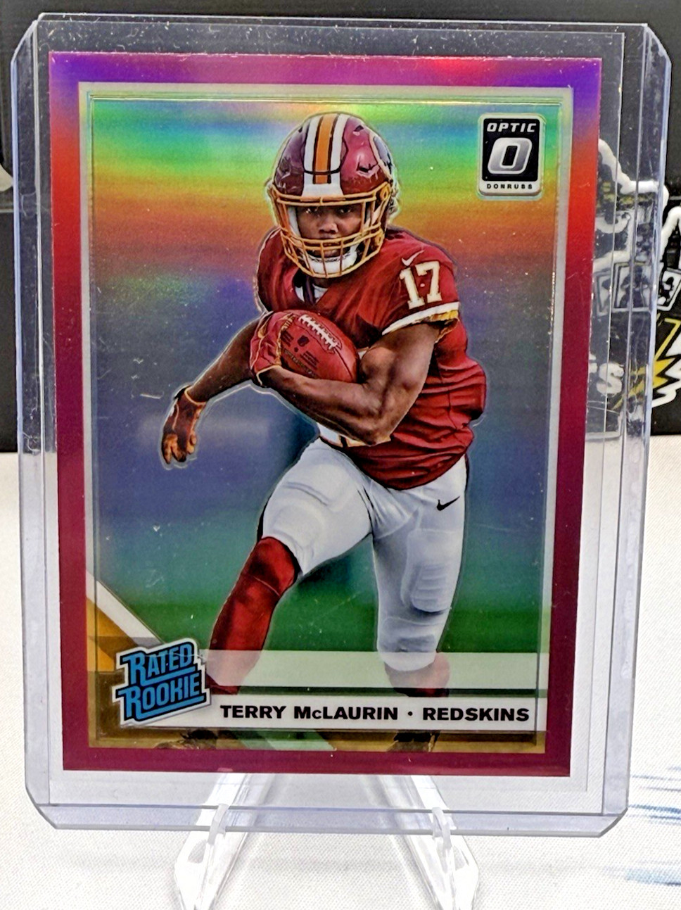 Terry McLaurin Panini Donruss Optic #179 Pink