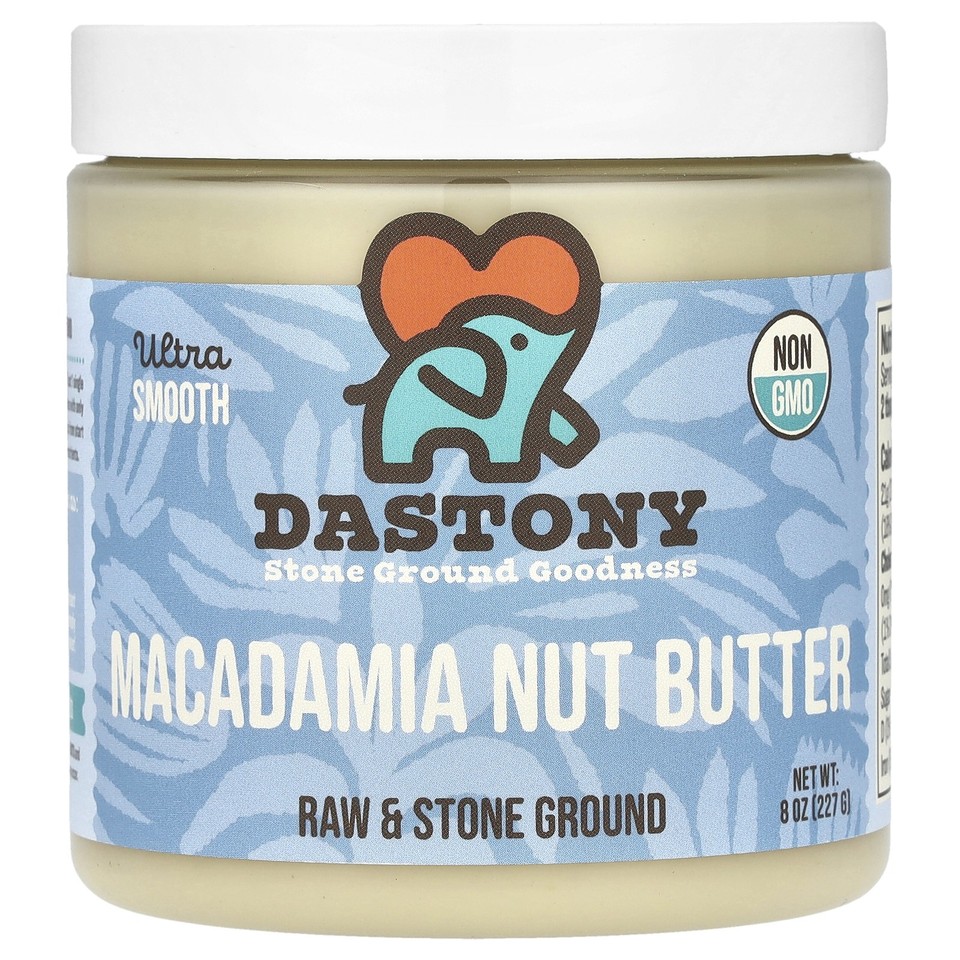 Macadamia Nut Butter, Ultra Smooth, 8 oz (227 g)
