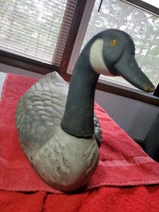 Vintage Ariduck Goose Decoy General Fiber Co St Louis Missouri