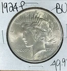 1924-P PEACE SILVER DOLLAR ~ BU ~BEAUTIFUL COIN~