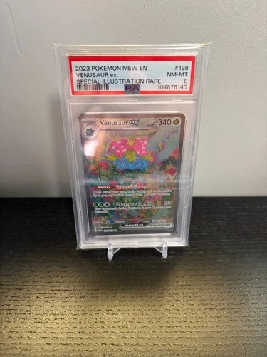 PSA 8 - Venusaur Ex Special Illustration Rare SIR #198/165 - SV: 151