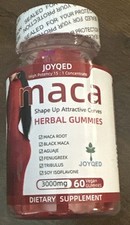 1 Bottle Maca Root Gummies 3000mg for Women with Black Maca, Fenugreek