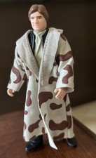Product Image: 1984 VTG Star Wars Han Solo Plain Collar Trench Coat Endor Action Figure