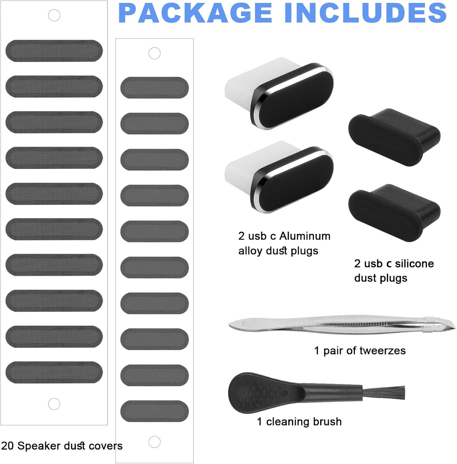 USB C Dust Plug for iPhone 15 16 17 Series, C Port Cover Phone USB-C 