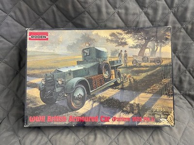 1/35 Roden 801 WWII British Armored Armoured Car Pattern 1920 Mk.I Model