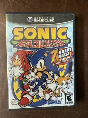 Sonic Mega Collection - Nintendo GameCube GC- Complete CIB Black Label