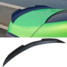 Black ABS for Cadillac CT4 2020-2026 Rear Spoiler Trunk Wing Lip PSM Style