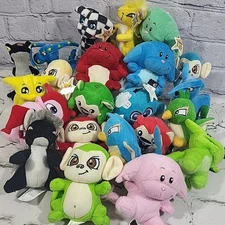 Neopets Mini Plush McDonald's Happy Meal Toys Large Lot Of 22pcs From 2005