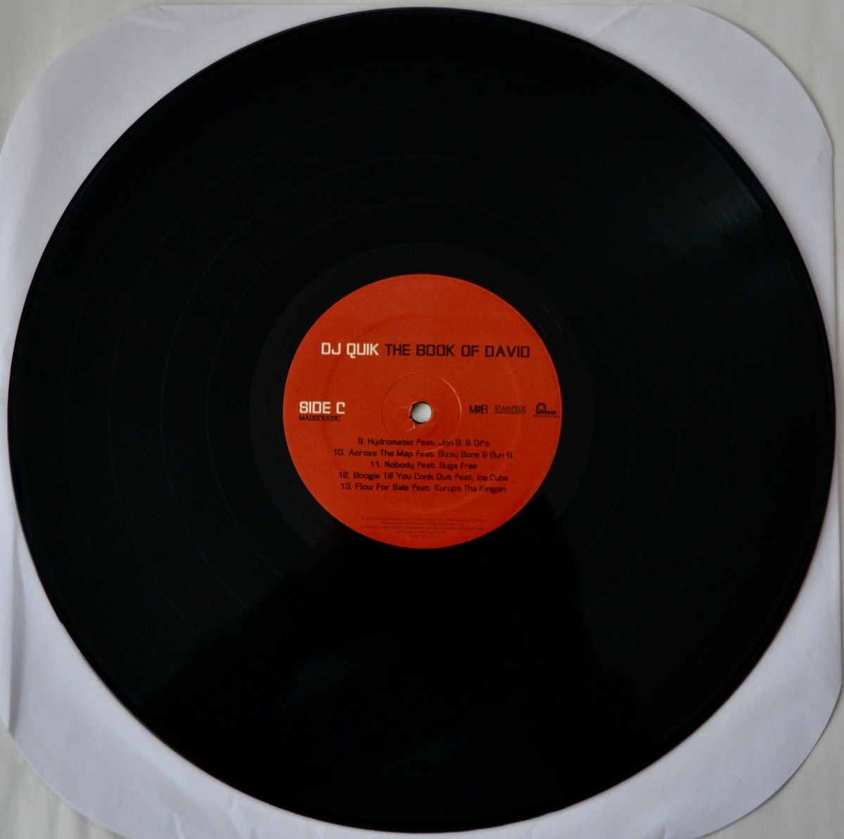 DJ QUIK THE BOOK OF DAVID レコード 【公式通販】