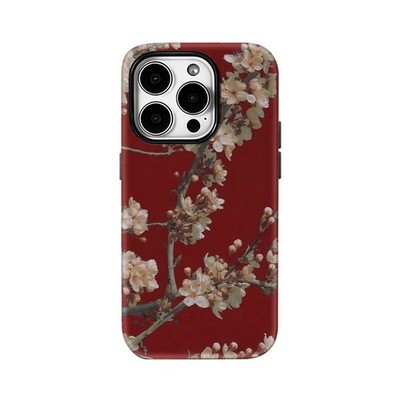 Scarlet Blossom Case für Apple iPhone 17 16 15 14 13 12 11 Pro Max Plus Air