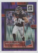 2022 Panini Donruss Optic Rated Rookie Purple Shock Prizm Troy Andersen 10p6