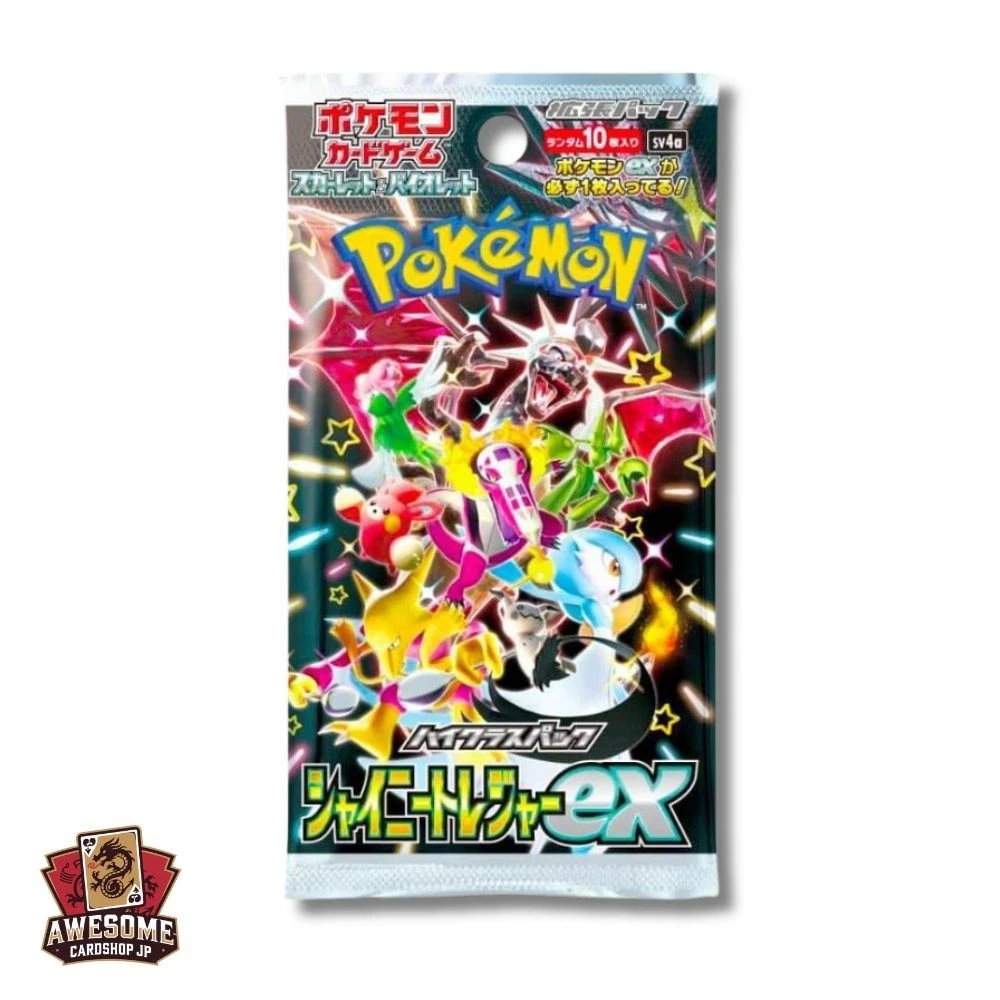 Pokemon Card Shiny Treasure ex SV4A Booster pack Japanese | eBay