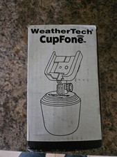 WeatherTech CupFone Universal Adjustable Cup Holder Car Mount For Cell Phone New