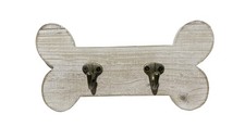 Vintage Style Dog Bone Hook Wall Mounted Coat Rack Rustic Wall Hanging Leash ...