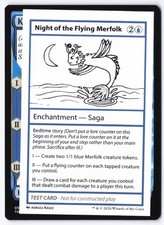 Night of the Flying Merfolk S Mystery Booster 2 Playtest Cards NM