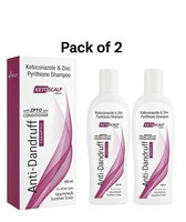 Pack of 2 Keto scalp Anti Dandruff Shampoo for Free Scalp Smooth Hair 100ml