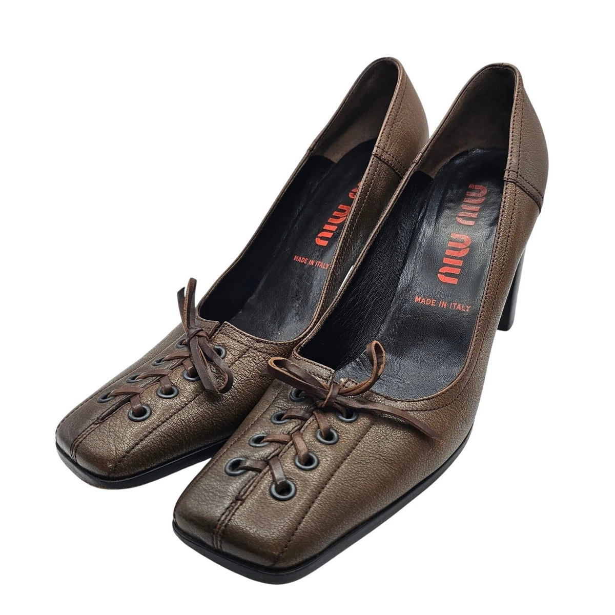 Miu Miu Women's Leather Upper with Vintage for sale | eBay