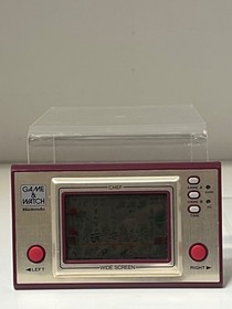 1981 Nintendo Game&Watch CHEF Wide Screen NEAR MINT Condition WORKS GREAT!!