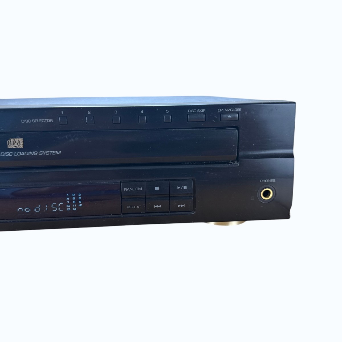 Sherwood CDC-5090R 5-Disc CD Changer Player DTS Optical Out Digi