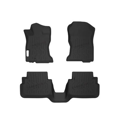 3D TPV  Eco-friendly Car Floor Mats for SUBARU XV 5 Seats 2018-2022+ LHD