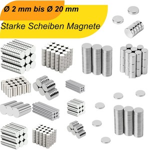 Neodymowe magnesy tarczowe N38 N42 - rozmiar i ilość do wyboru - magnes mocujący