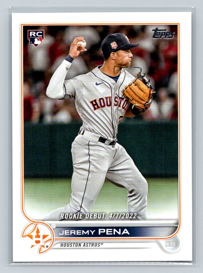 2022 Topps Update #US276 Jeremy Pena
