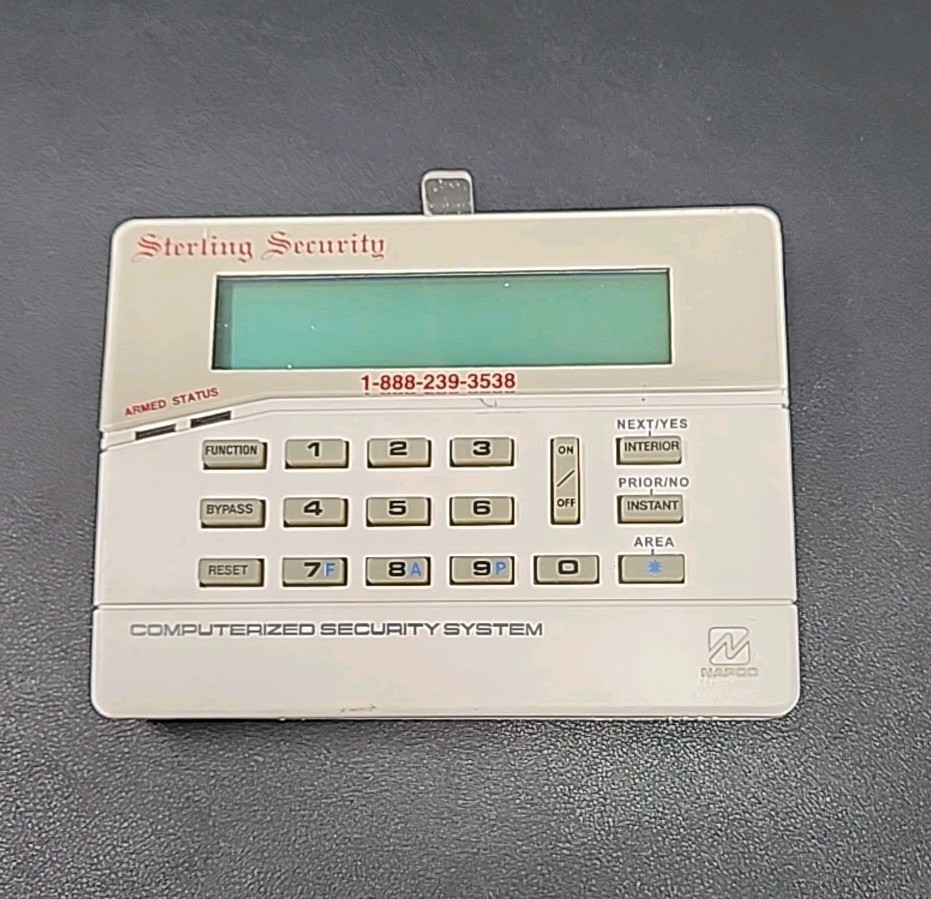 Napco Gemini GEM-RP1CAe2 Security System Keypad Alarm Panel