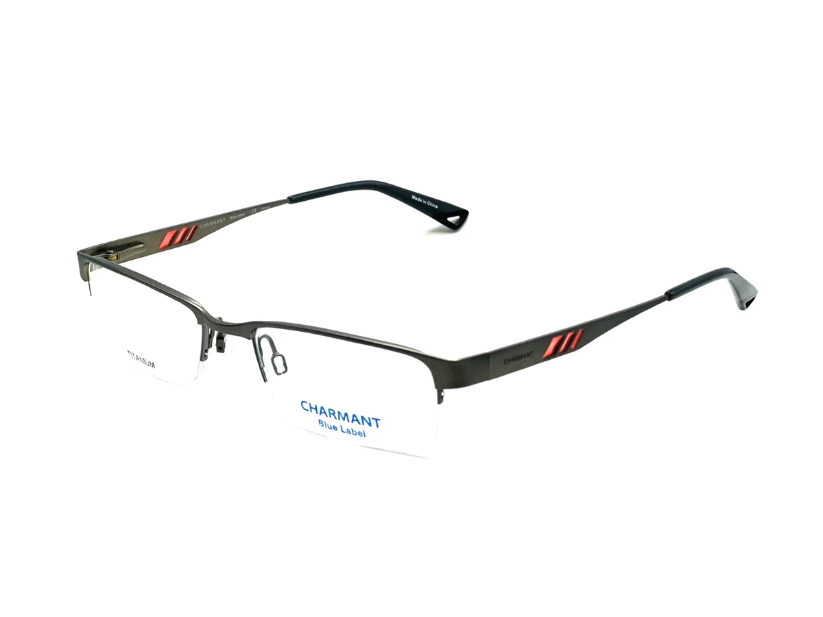 Charmant Cx7427 Bl Blue Authentic Eyeglasses 43-18-120 COLLECTIONS | Charmant main image 4