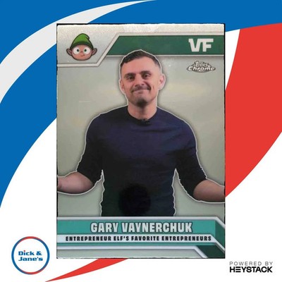 2025 Topps Chrome VeeFriends Gary Vaynerchuk Entrepreneur Elf's Favorite