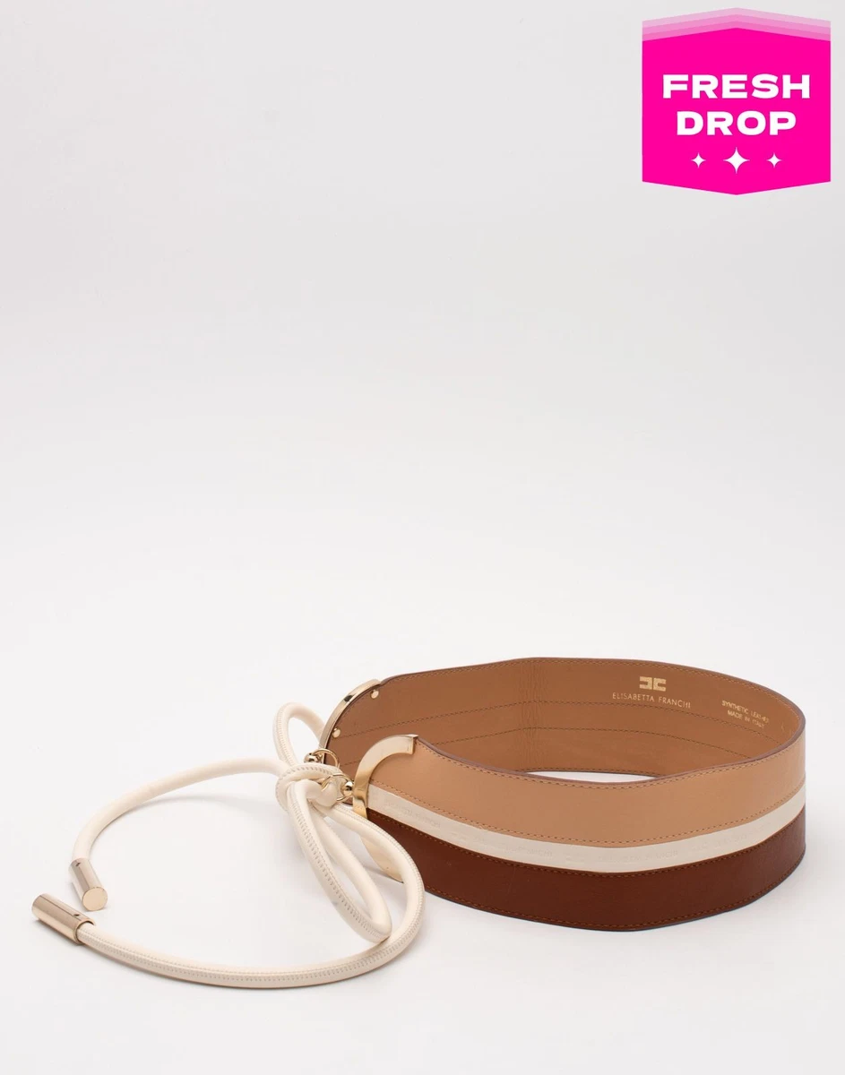 SUOSDEY Ampia cintura intrecciata da donna, in rattan, per abito in