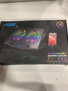 Ice Coorel Gaming Cooler N9 Consoles Laptops RGB Dual Turbo USB Silent Lights 