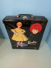VINTAGE BARBIE 1961 BLACK DOLL CASE