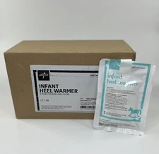 Medline Infant Gel Pack Heel Warmers - 3¾"x 5½" Box of 25 - FREE SHIPPING
