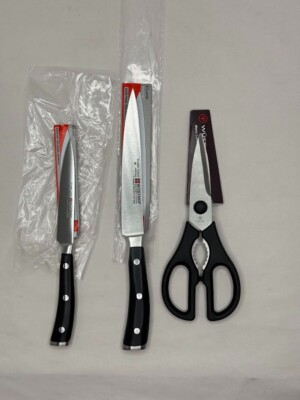 #ad Wusthof Classic Ikon 3pc Utility Set $110.95